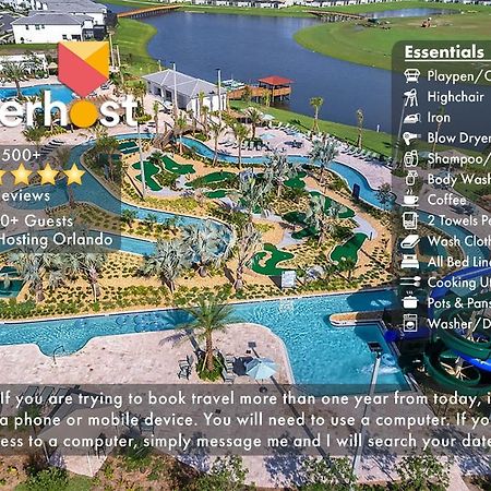 C - New 4 Bedroom Home - 5 Miles To Disney - Free Water Park - Private Pool Kissimmee Eksteriør billede