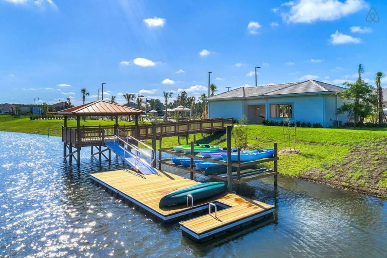 C - New 4 Bedroom Home - 5 Miles To Disney - Free Water Park - Private Pool Kissimmee Eksteriør billede