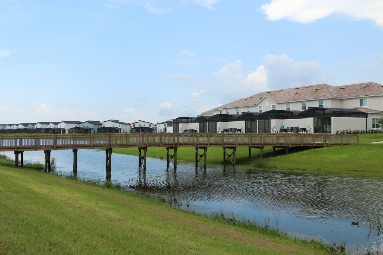 C - New 4 Bedroom Home - 5 Miles To Disney - Free Water Park - Private Pool Kissimmee Eksteriør billede