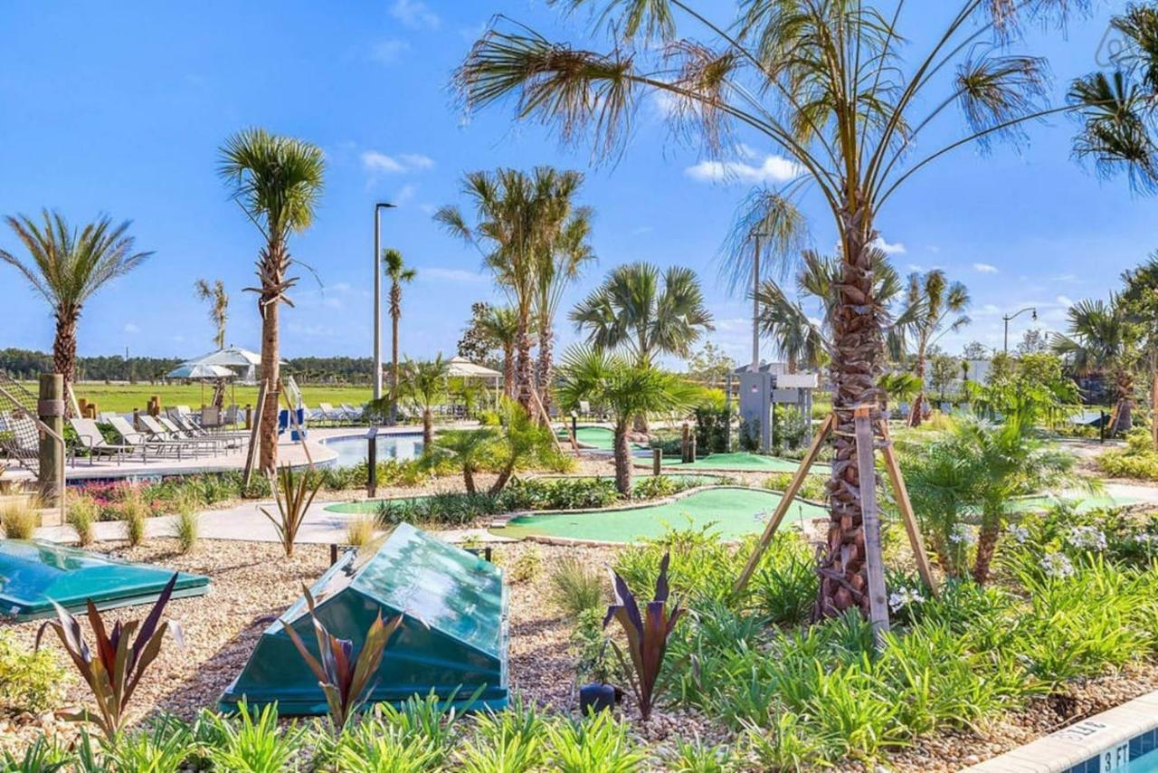C - New 4 Bedroom Home - 5 Miles To Disney - Free Water Park - Private Pool Kissimmee Eksteriør billede