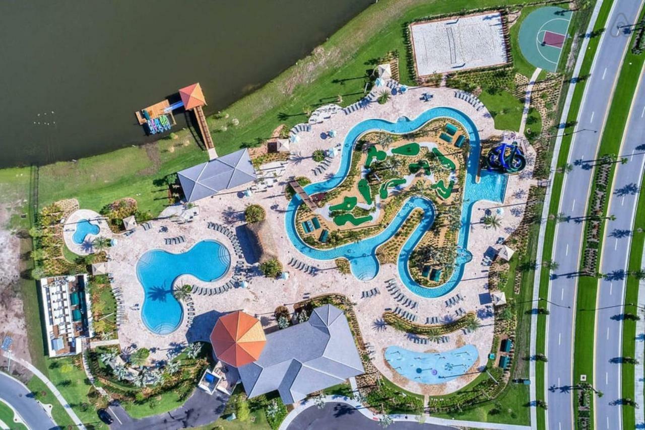 C - New 4 Bedroom Home - 5 Miles To Disney - Free Water Park - Private Pool Kissimmee Eksteriør billede